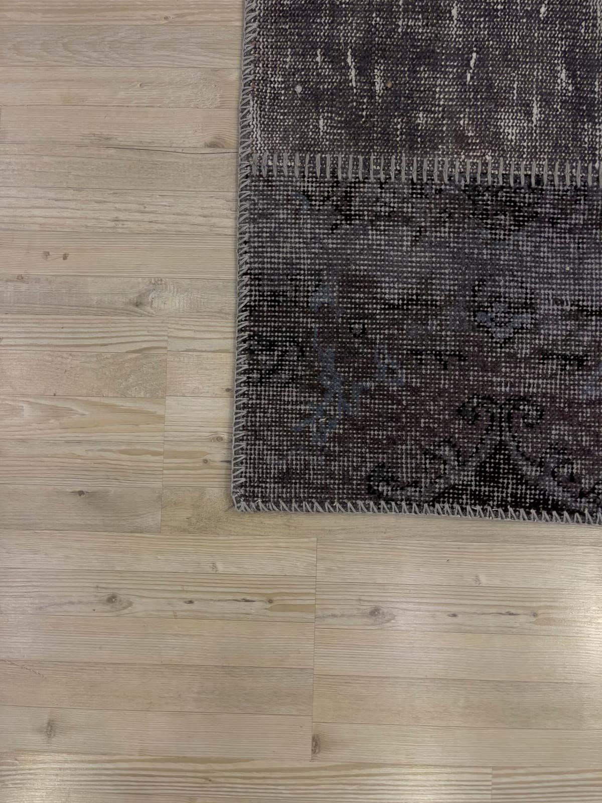 A Unique and Beautiful Custom Patchwork Rug — detail view 4, handmade vintage rug