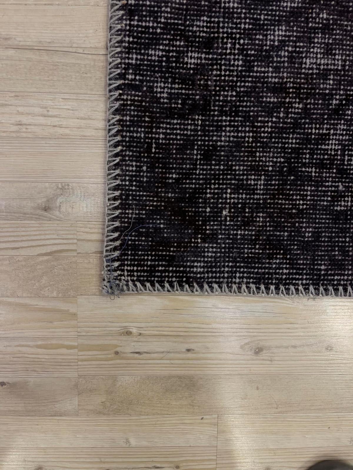 A Unique and Beautiful Handmade Patchwork Rug — detail view 4, handmade vintage rug