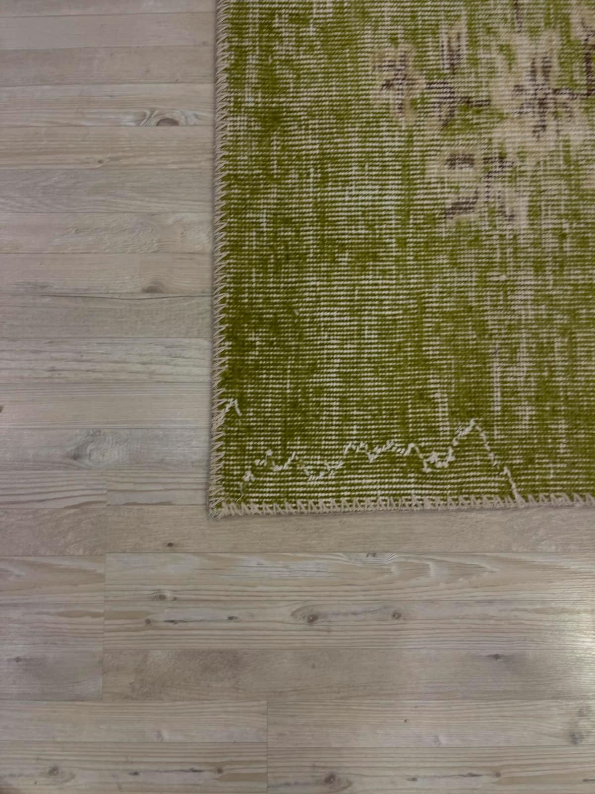 Handmade Patchwork Rug — detail view 4, handmade vintage rug