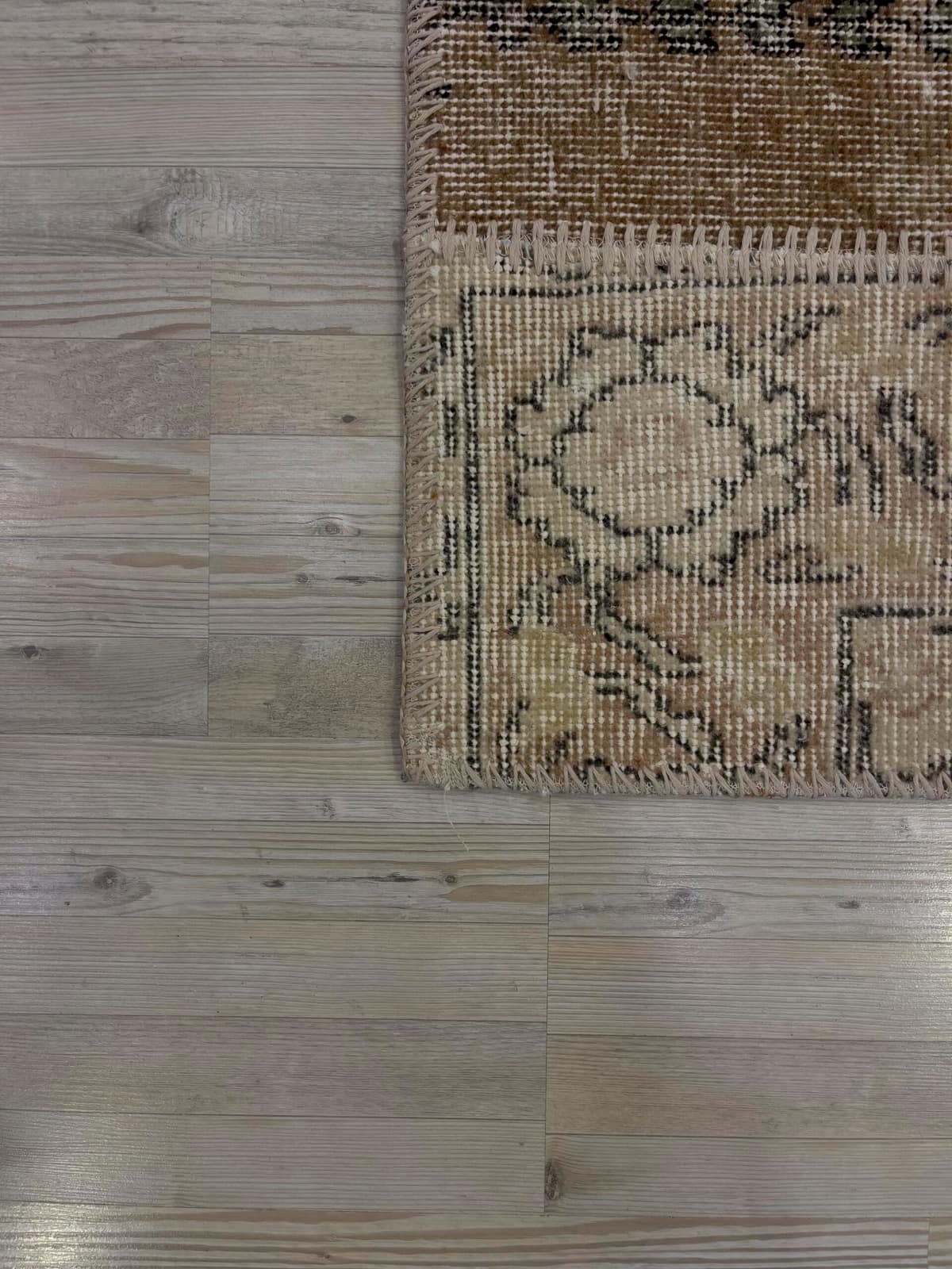 A Unique and Exquisite Patchwork Rug — detail view 3, handmade vintage rug