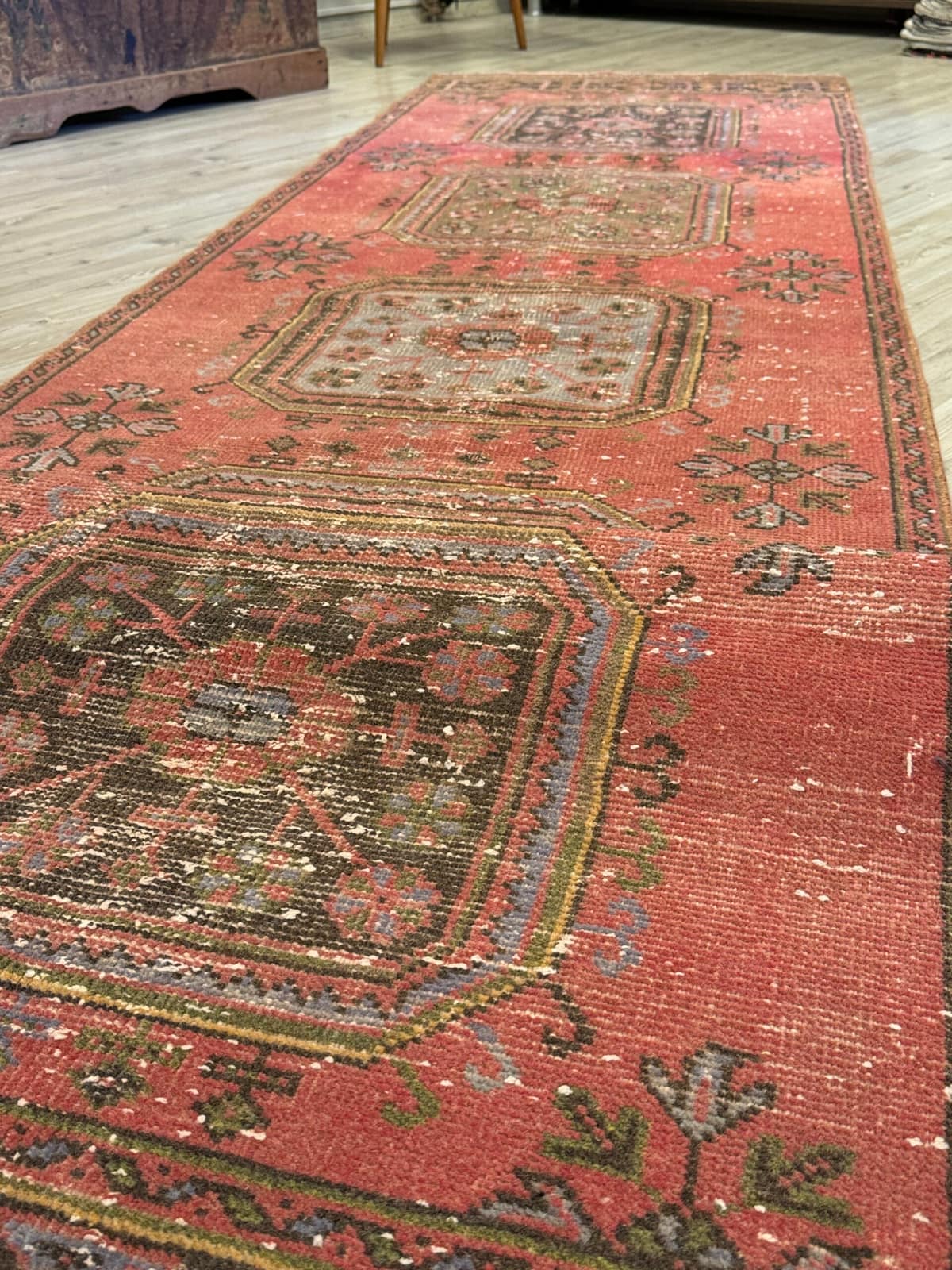 Handmade Anatolian Rug — detail view 2, handmade vintage rug