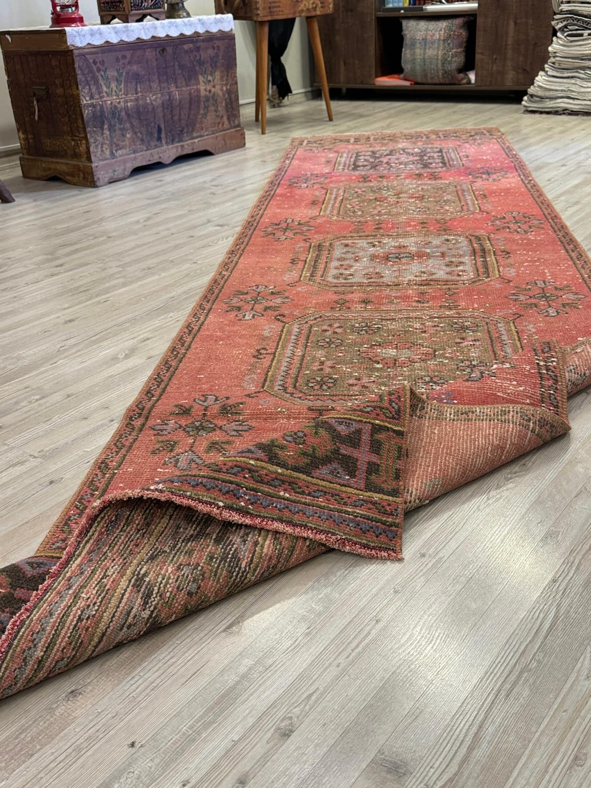 Handmade Anatolian Rug — detail view 3, handmade vintage rug