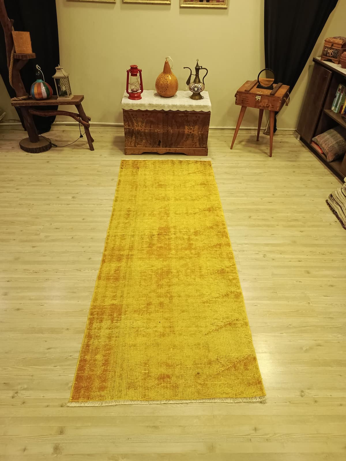 Handwoven Custom-Designed Rug — detail view 5, handmade vintage rug