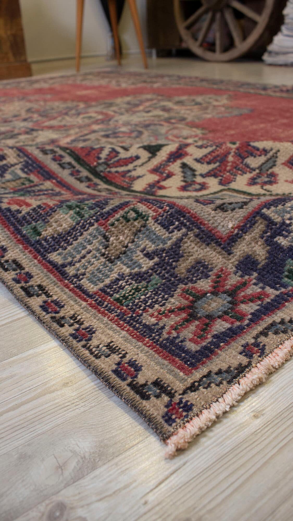 Handmade Anatolian Rug — detail view 3, handmade vintage rug