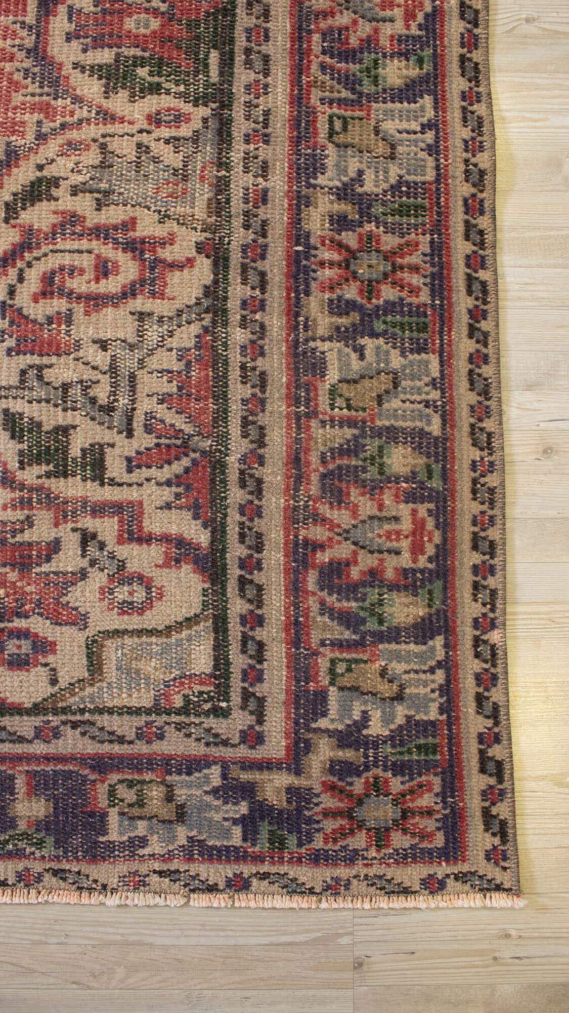 Handmade Anatolian Rug — detail view 4, handmade vintage rug
