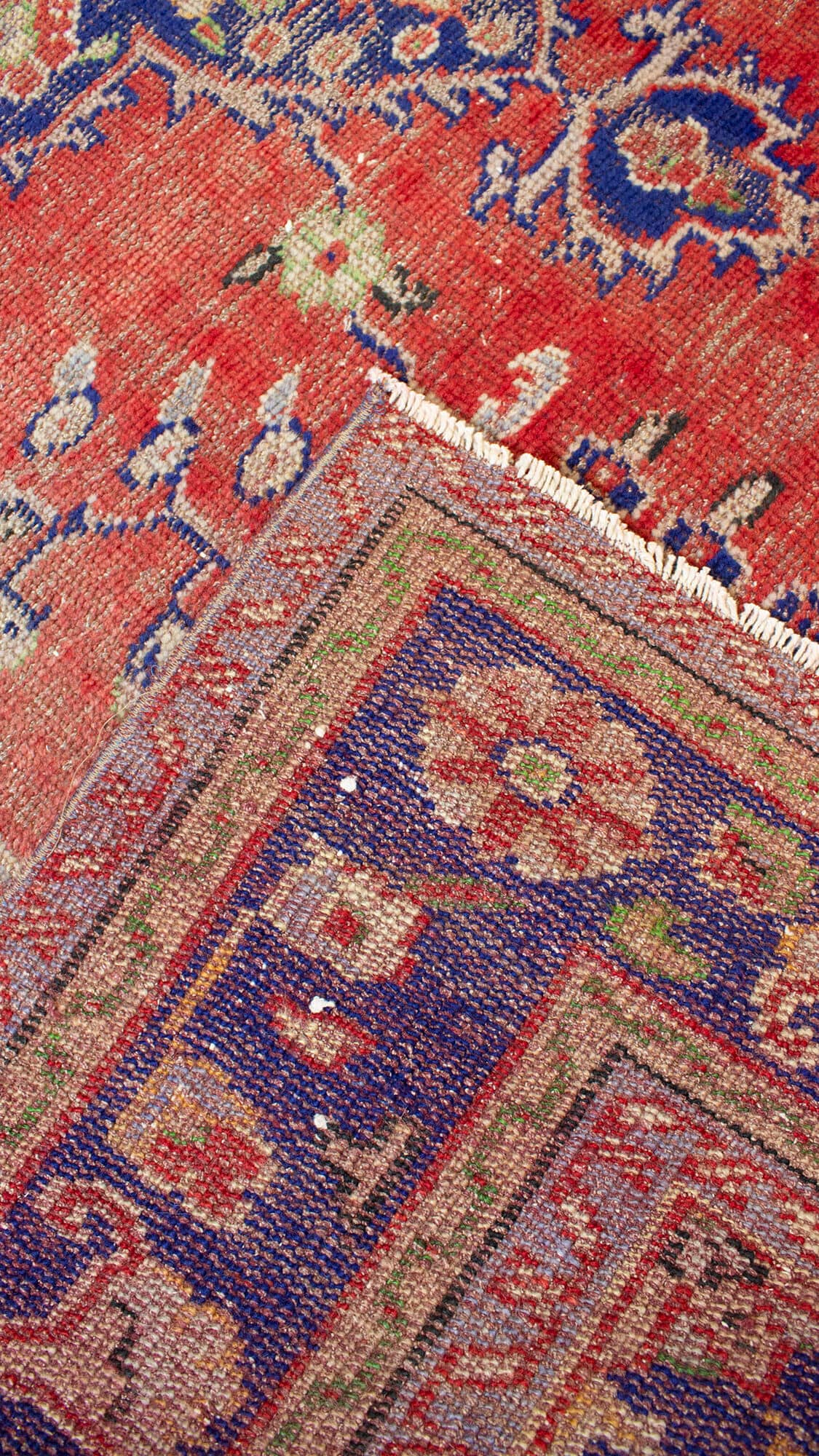 Handwoven Custom-Designed Rug — detail view 4, handmade vintage rug