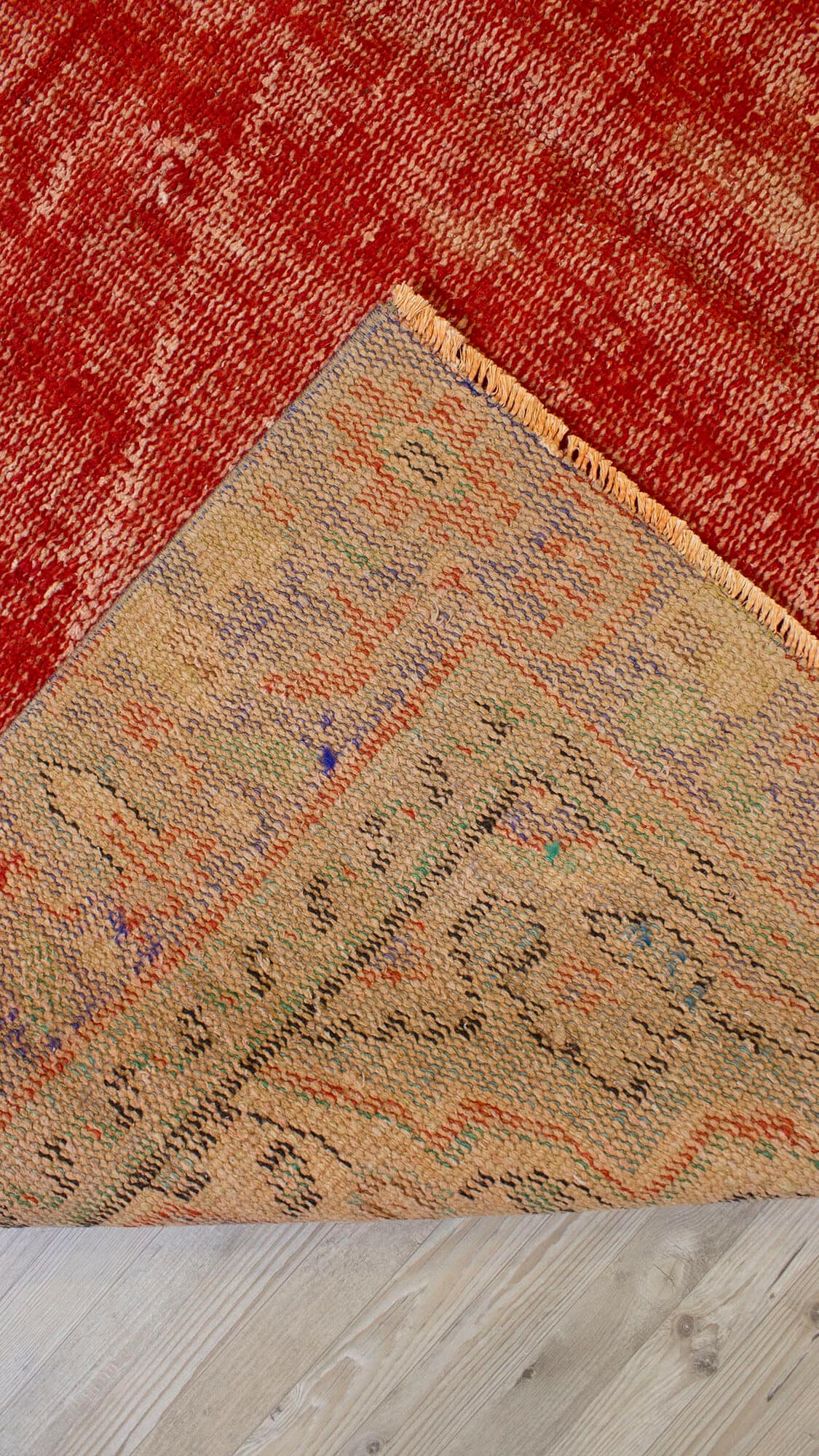 Hand-Woven Rug with Fine Craftsmanship — detail view 4, handmade vintage rug