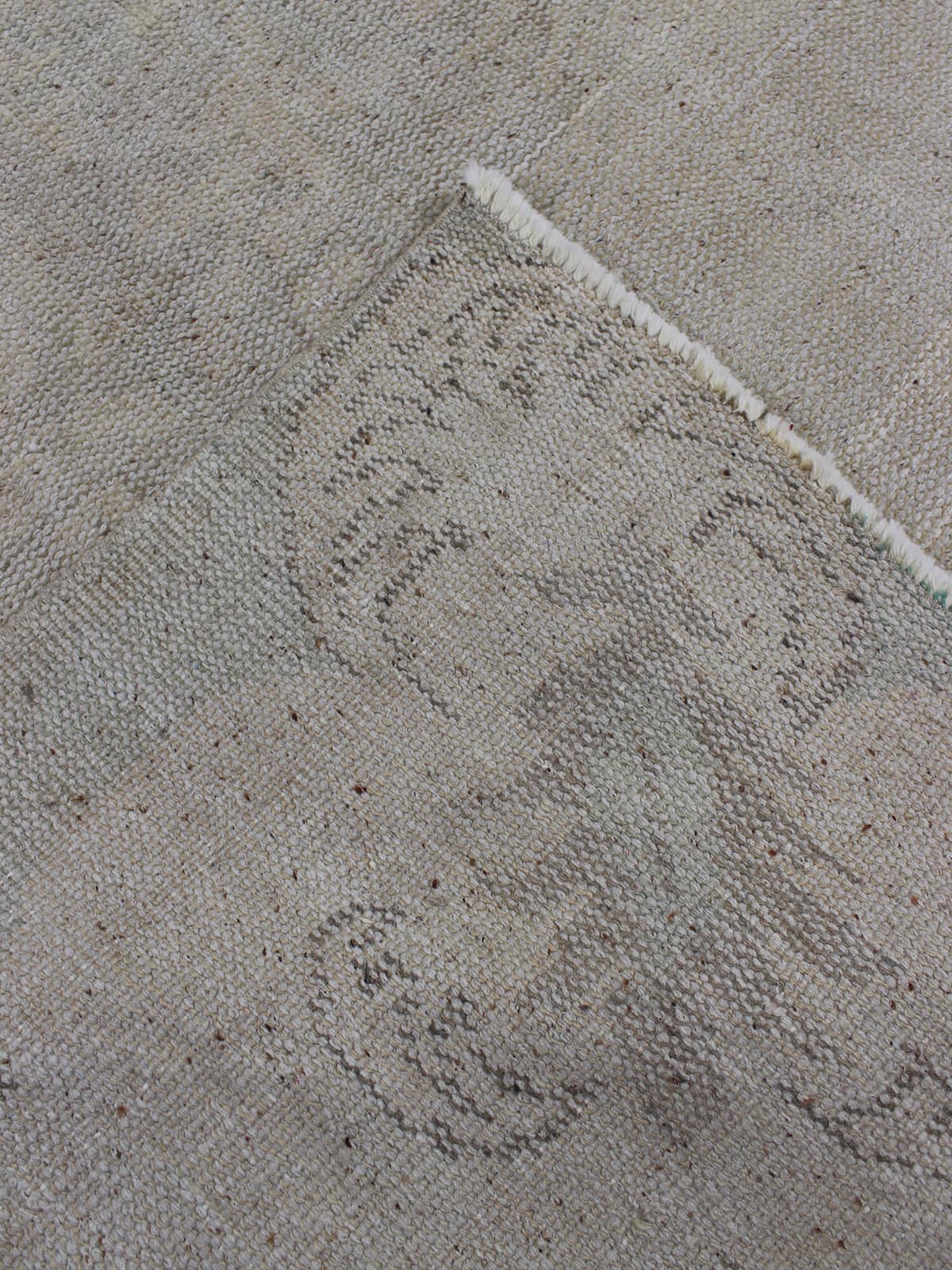 Handmade Wool Rug — detail view 5, handmade vintage rug