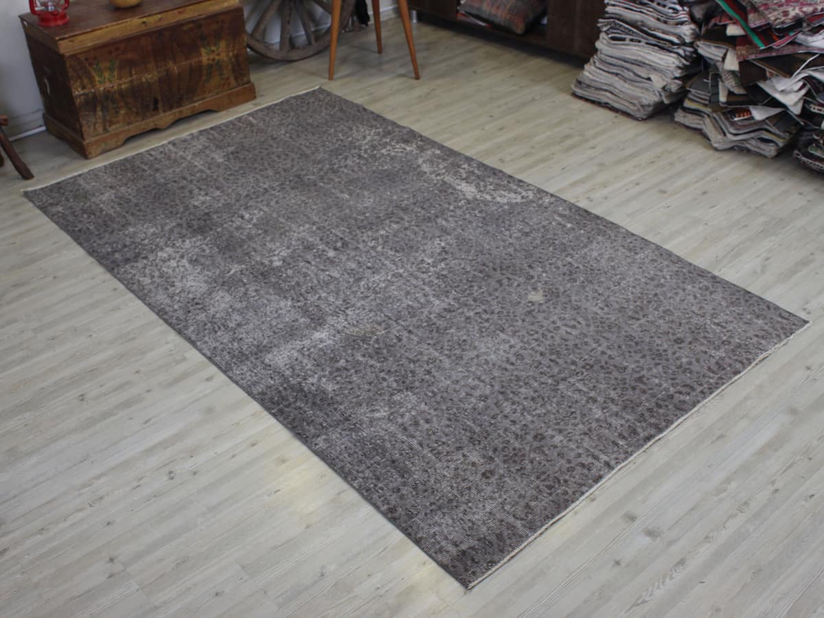 Distressed Handmade Vintage Rug — detail view 3, handmade vintage rug