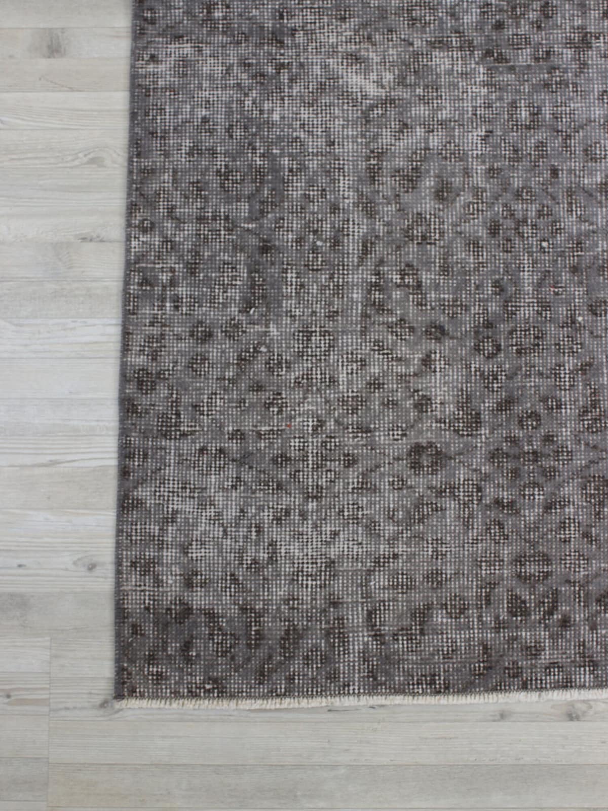 Distressed Handmade Vintage Rug — detail view 5, handmade vintage rug
