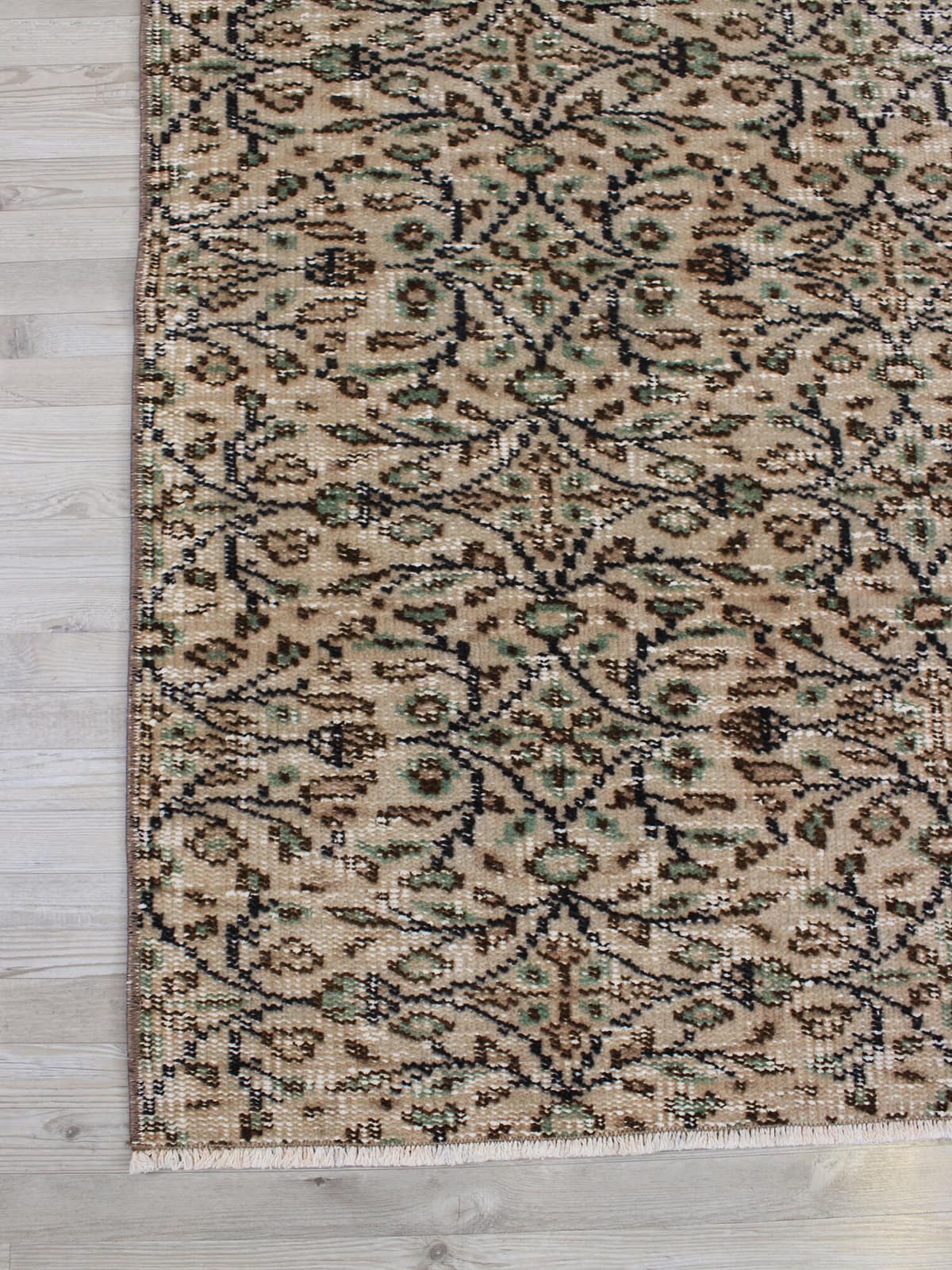Handmade Rug — detail view 3, handmade vintage rug