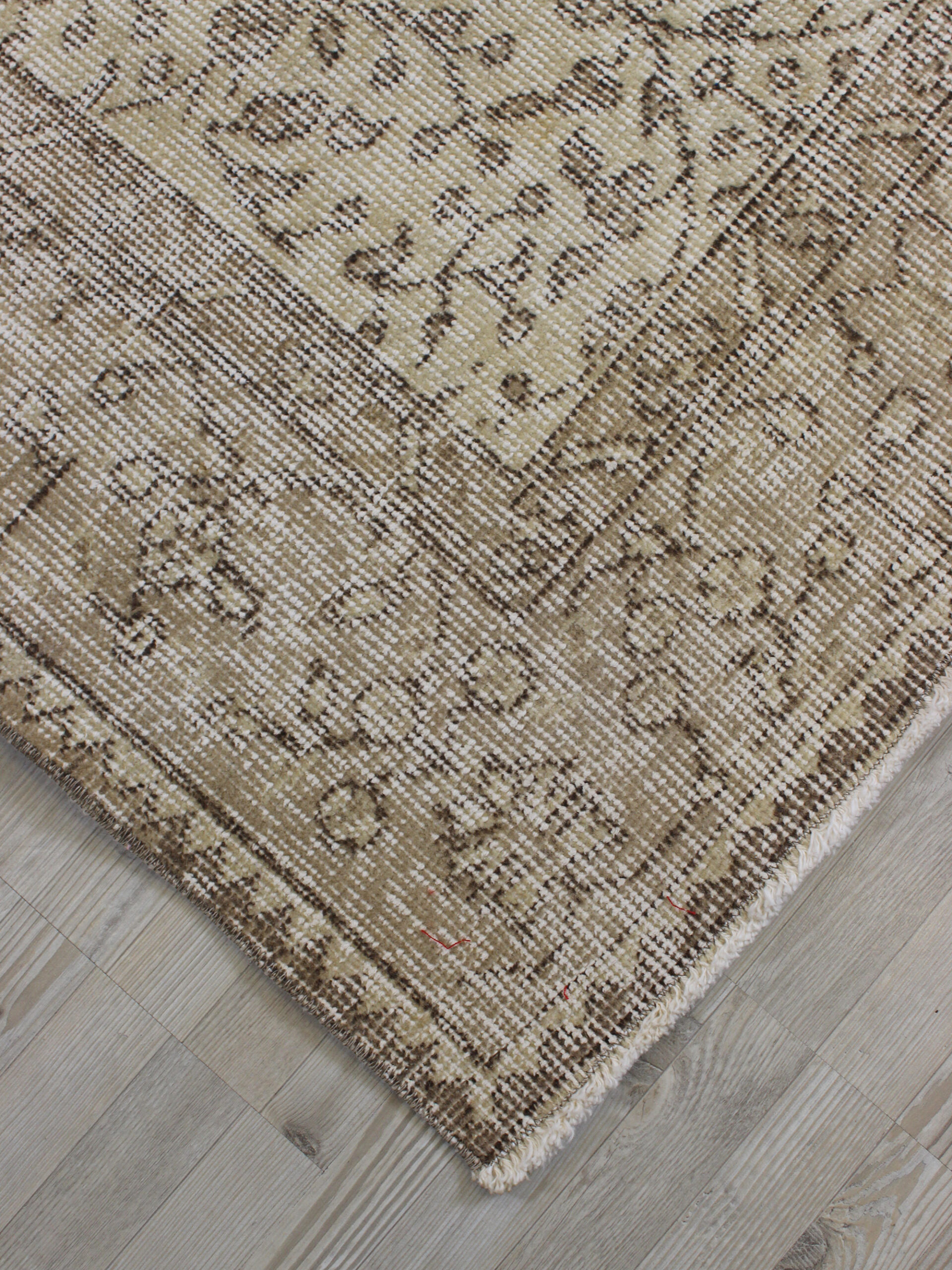 Vintage Handmade Rug — detail view 2, handmade vintage rug