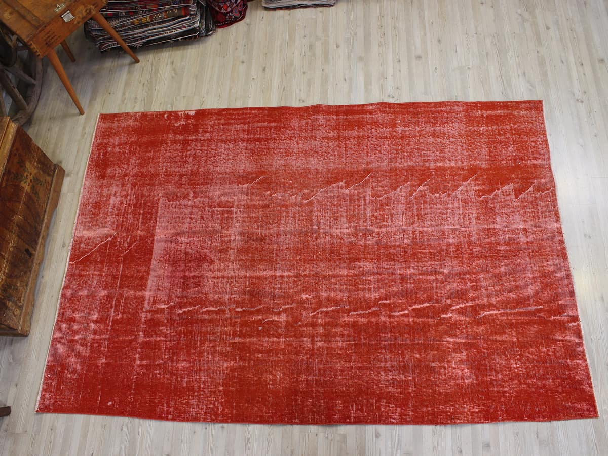 Vintage Handmade Rug — detail view 3, handmade vintage rug