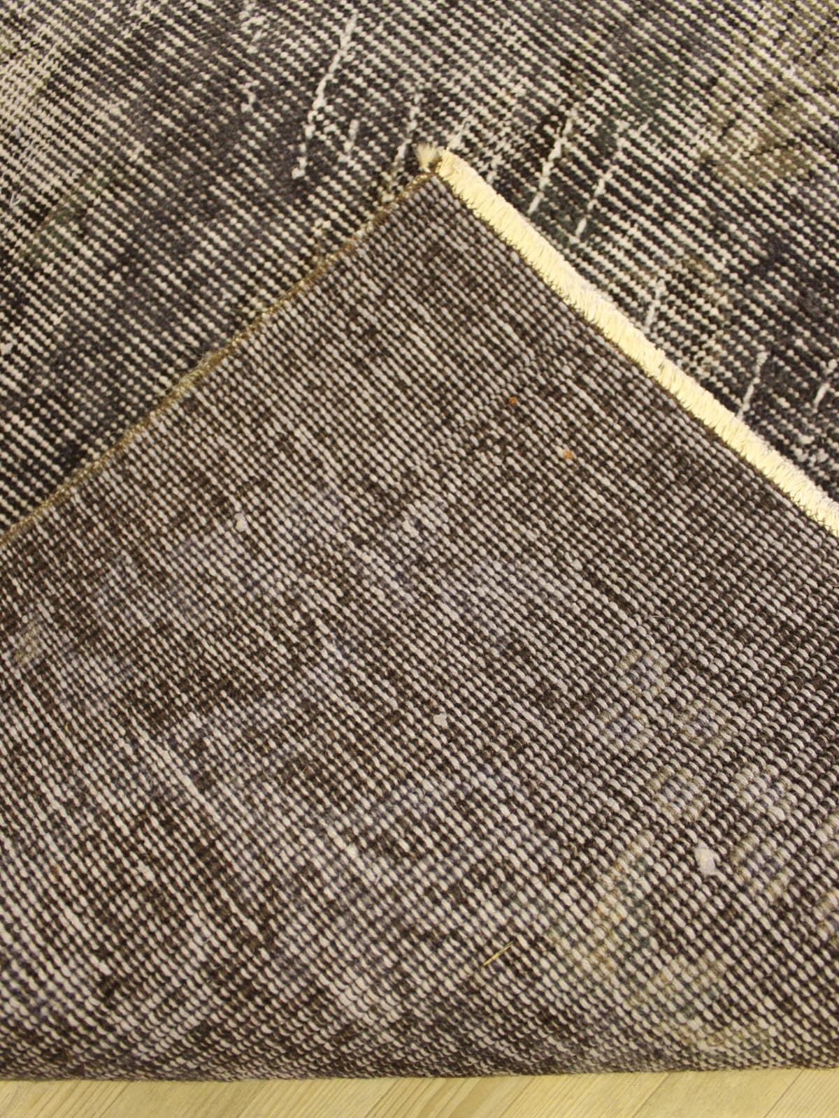 Vintage Handwoven Wool Rug — detail view 5, handmade vintage rug