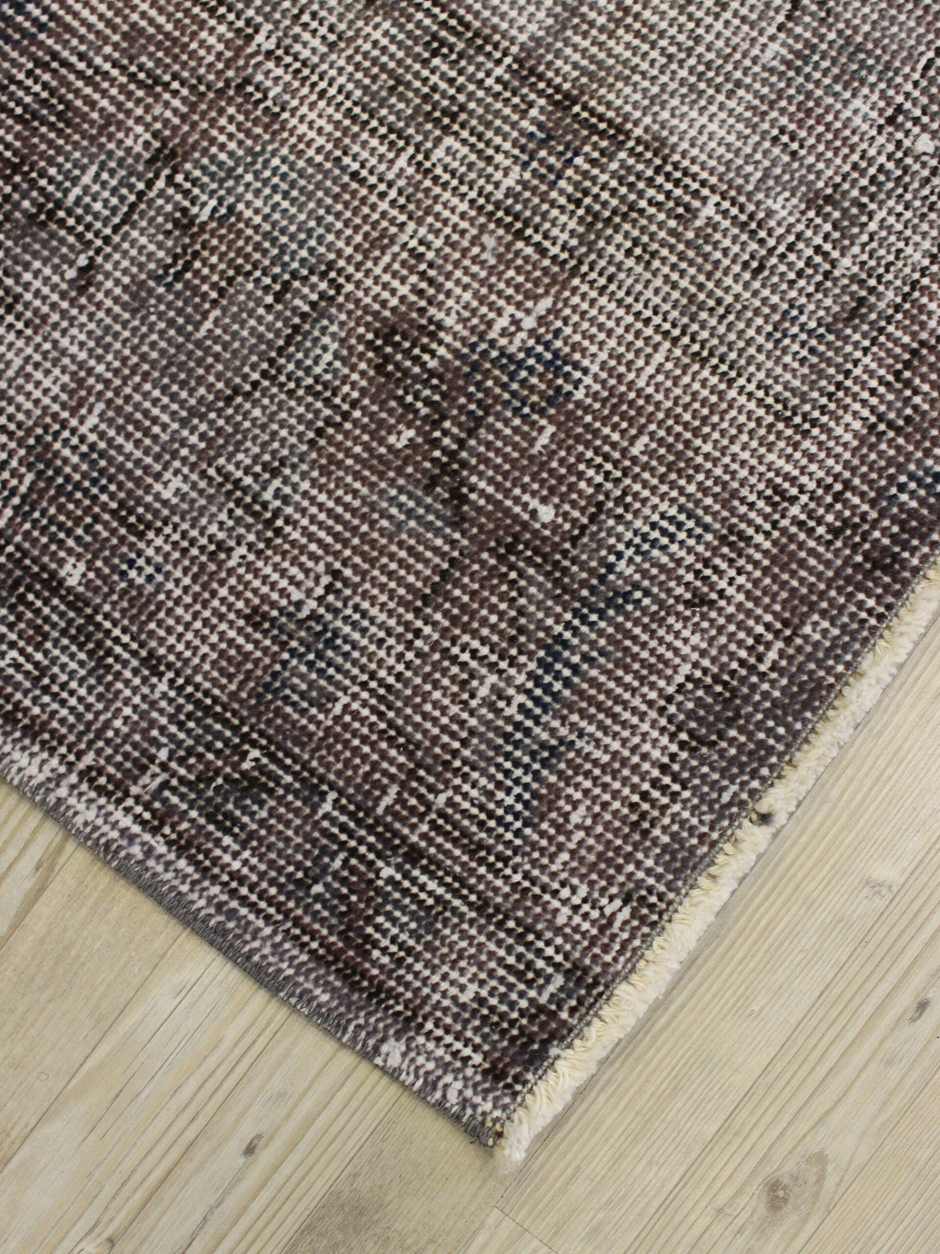 Handmade Wool Rug — detail view 4, handmade vintage rug