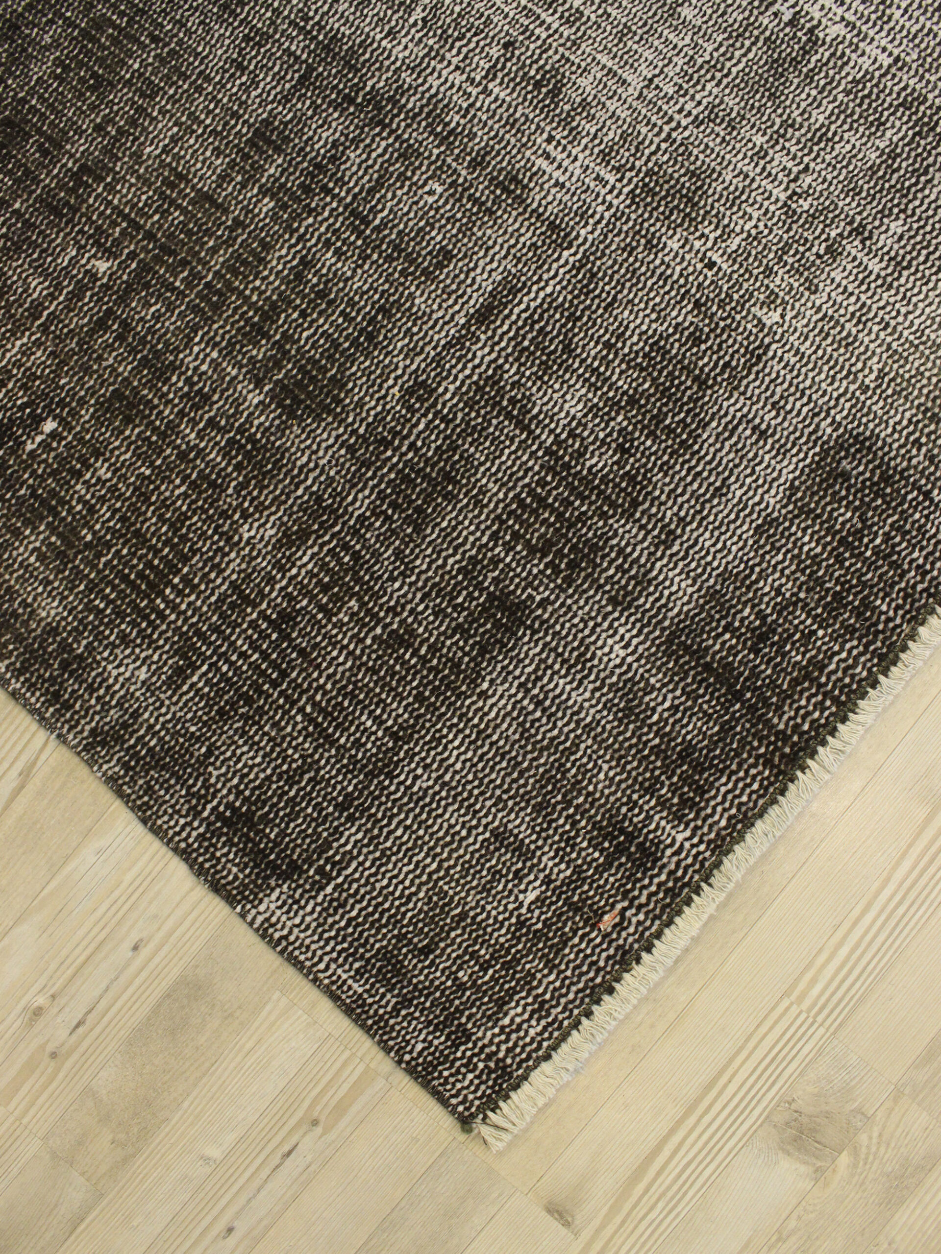 Distressed Vintage Handmade Rug — detail view 5, handmade vintage rug