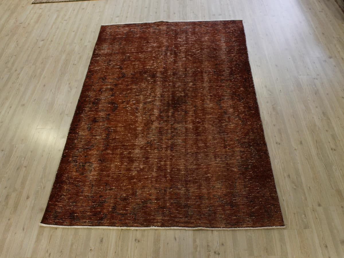 Vintage-Style Handmade Wool Rug — detail view 3, handmade vintage rug