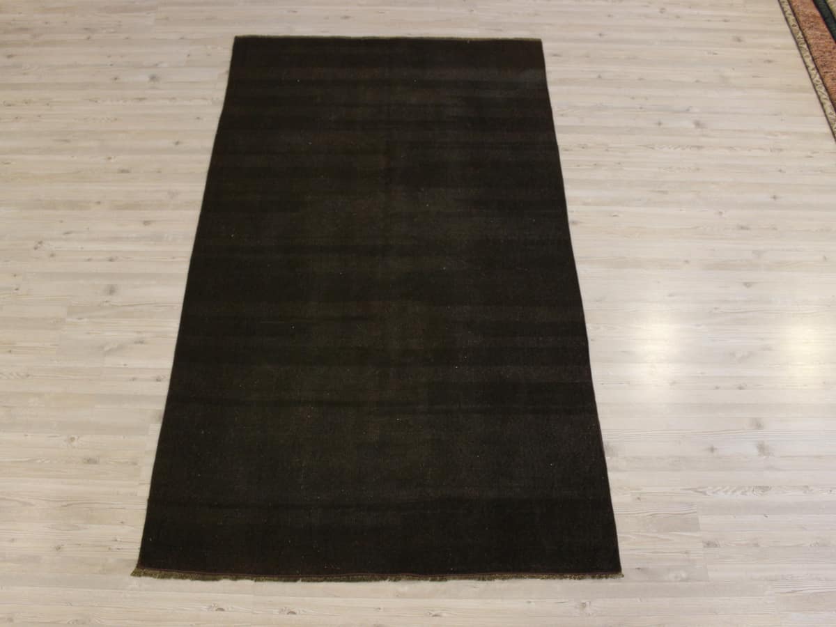 Vintage Hand-Woven Wool Rug — detail view 2, handmade vintage rug