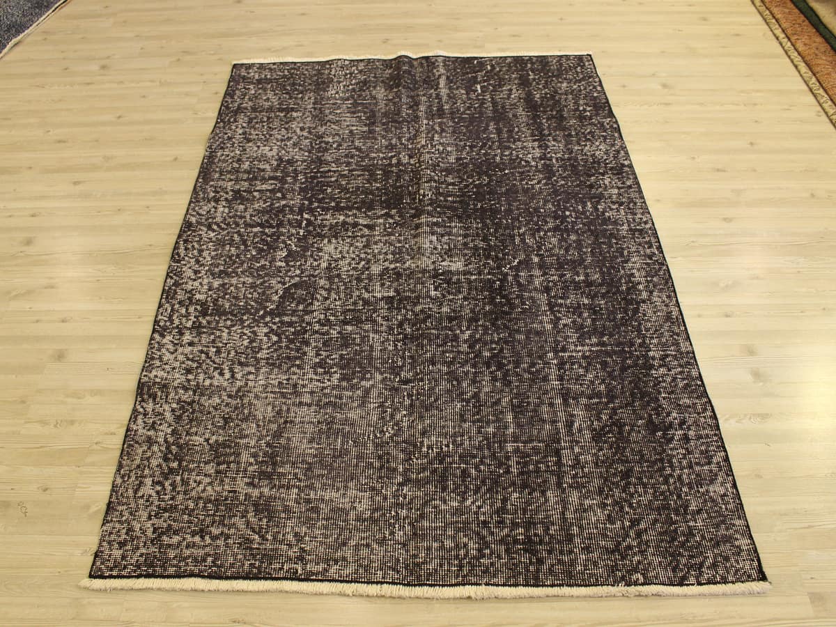 Distressed Vintage Rug — detail view 2, handmade vintage rug