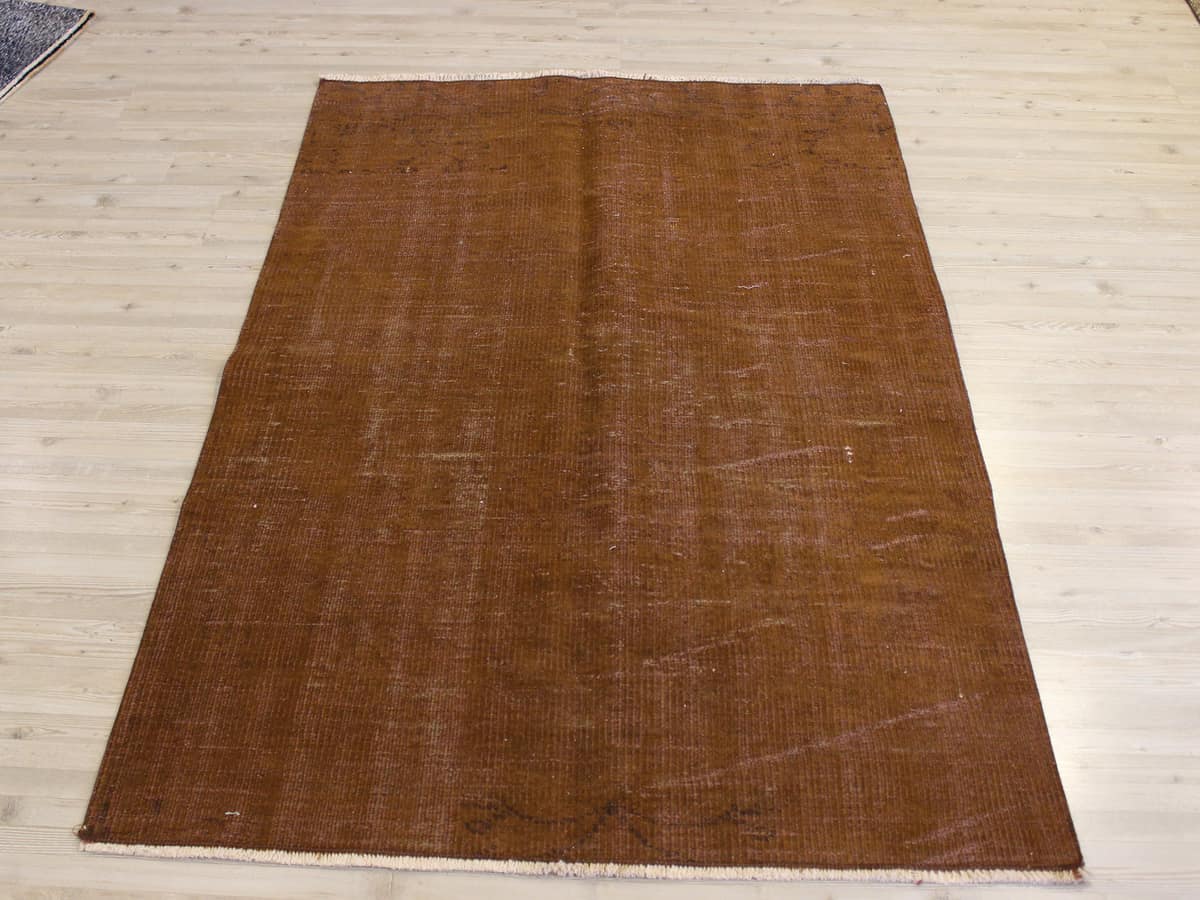 Vintage Distressed Wool Rug — detail view 2, handmade vintage rug