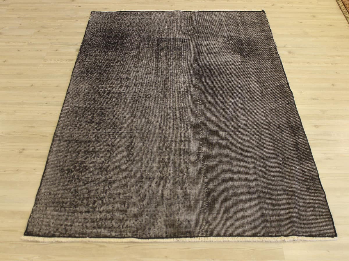Handmade Wool Rug, Vintage — detail view 2, handmade vintage rug