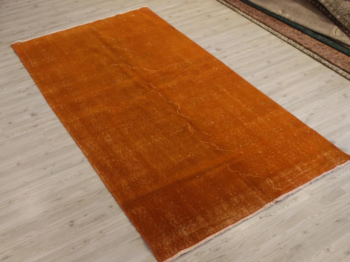 Vintage Hand-Woven Wool Rug — detail view 3, handmade vintage rug