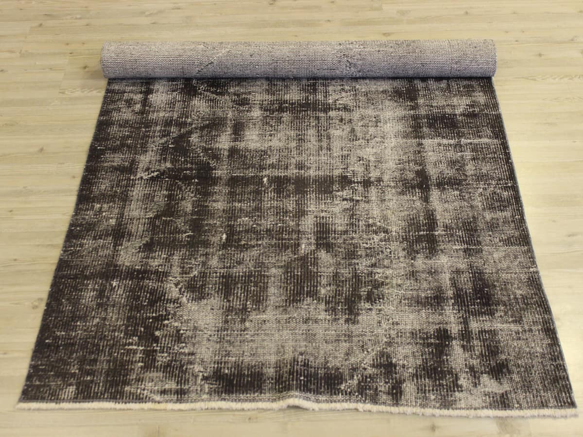 Vintage Handmade Wool Rug — detail view 4, handmade vintage rug