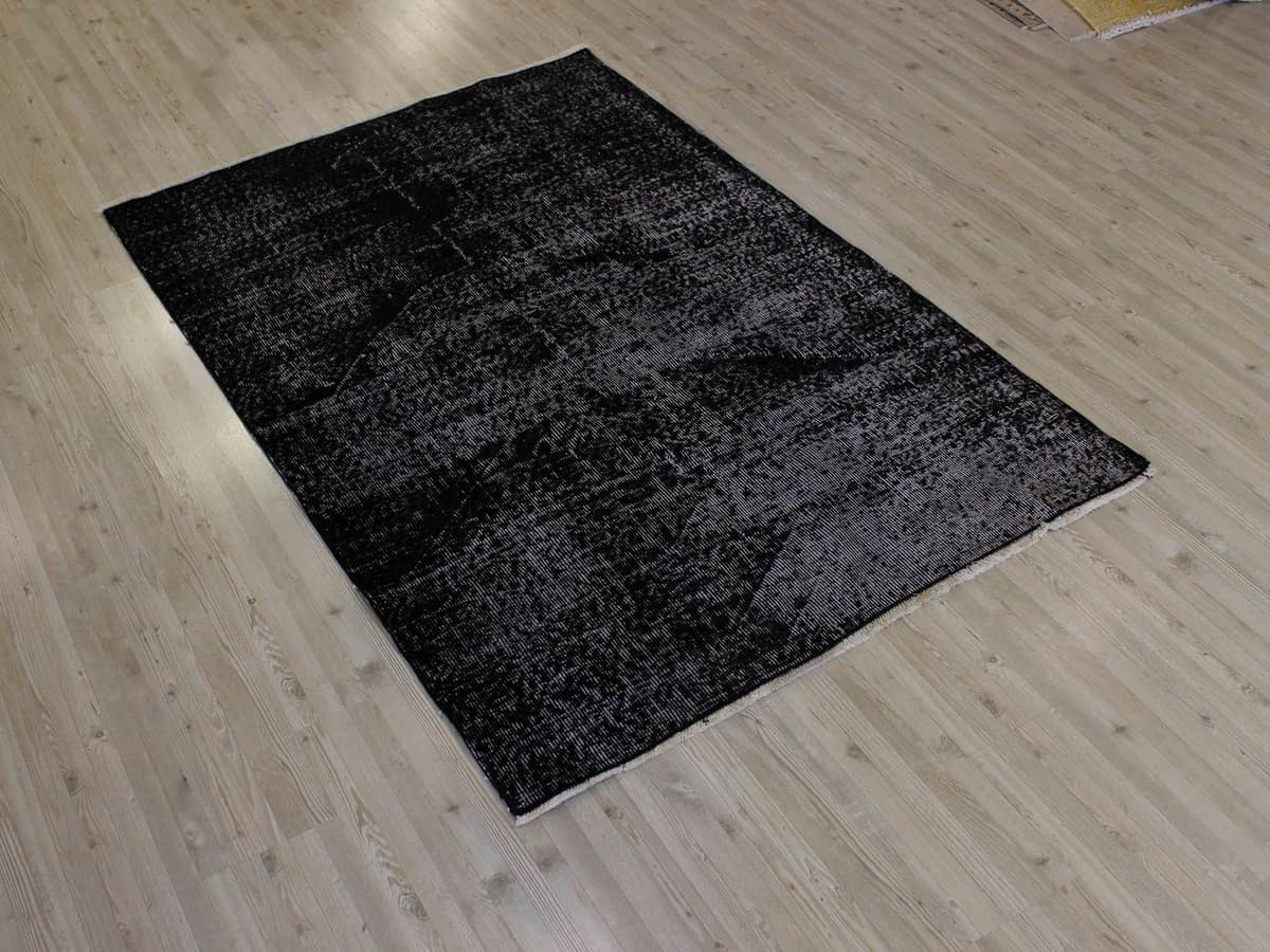 Vintage Handmade Wool Rug, vintage rug, Handmade, hand-knotted cotton, size 120 × 180 cm, from Manisa