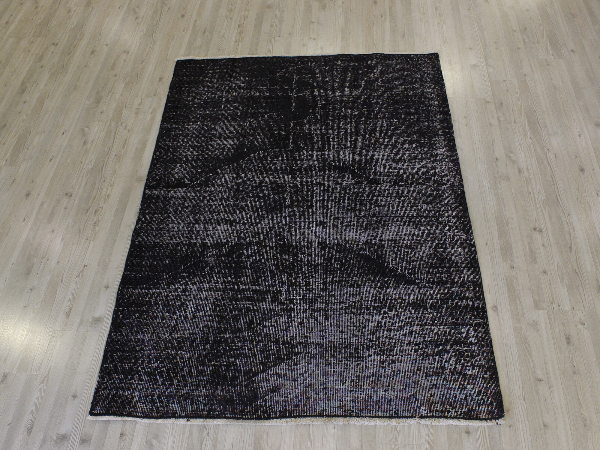 Vintage Handmade Wool Rug — detail view 3, handmade vintage rug