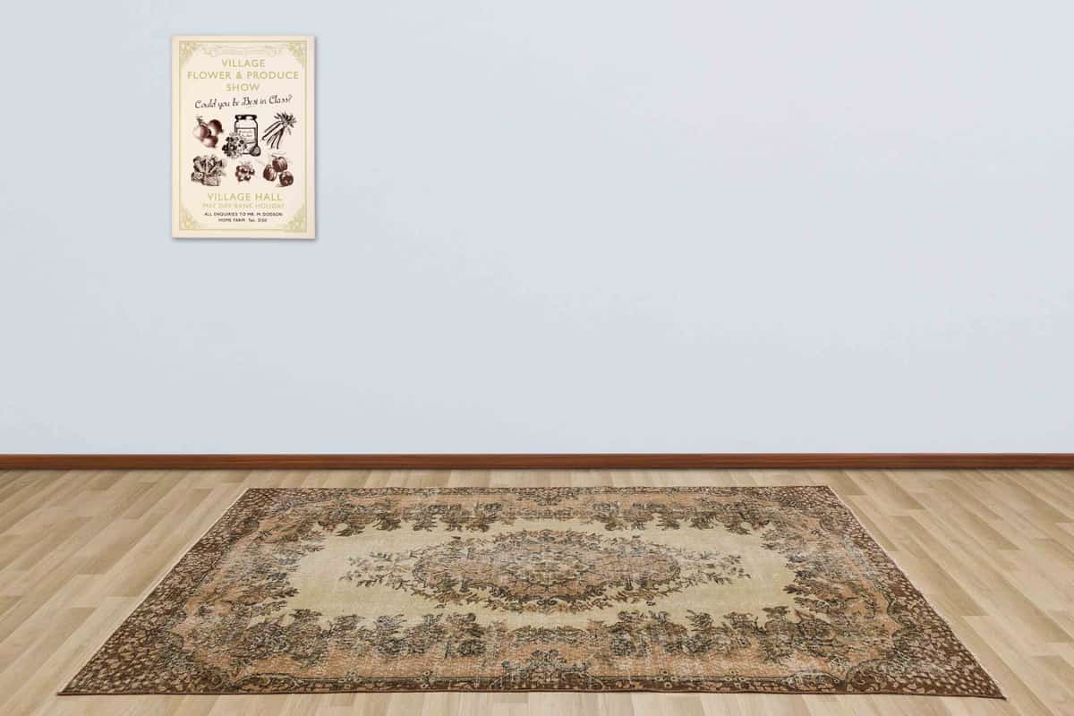 Hand-Woven Rug in Cream to Beautify Your Home, detail view 2, handmade rug, SKU 2755