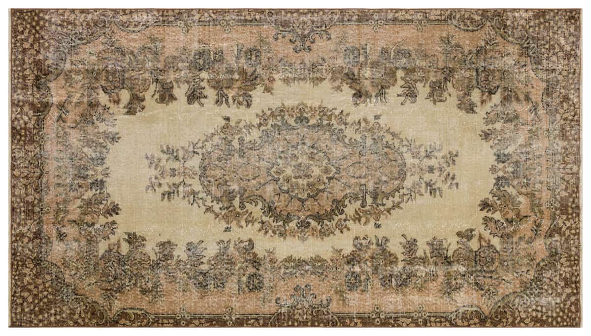 Hand-Woven Rug in Cream to Beautify Your Home, Handmade rug, wool wool/weave, size 165 × 280 cm, from Yahyalı, SKU 2755