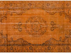 Anatolian Vintage Distressed Hand-Woven Rug in Unique Colors and Patterns, detail view 2, handmade rug, SKU 9637
