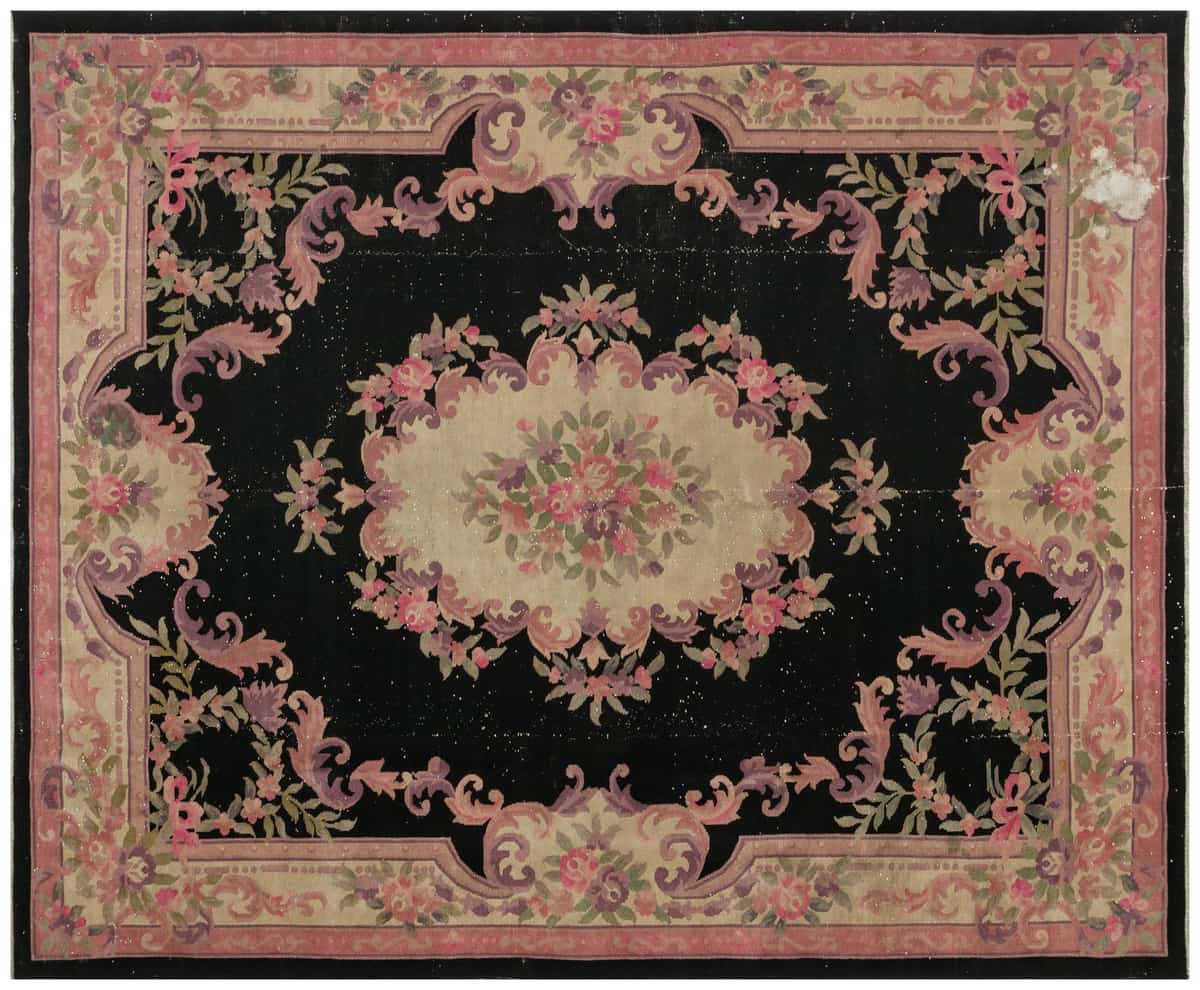 Handwoven Vintage Anatolian Rug, detail view 2, vintage rug, SKU 9796