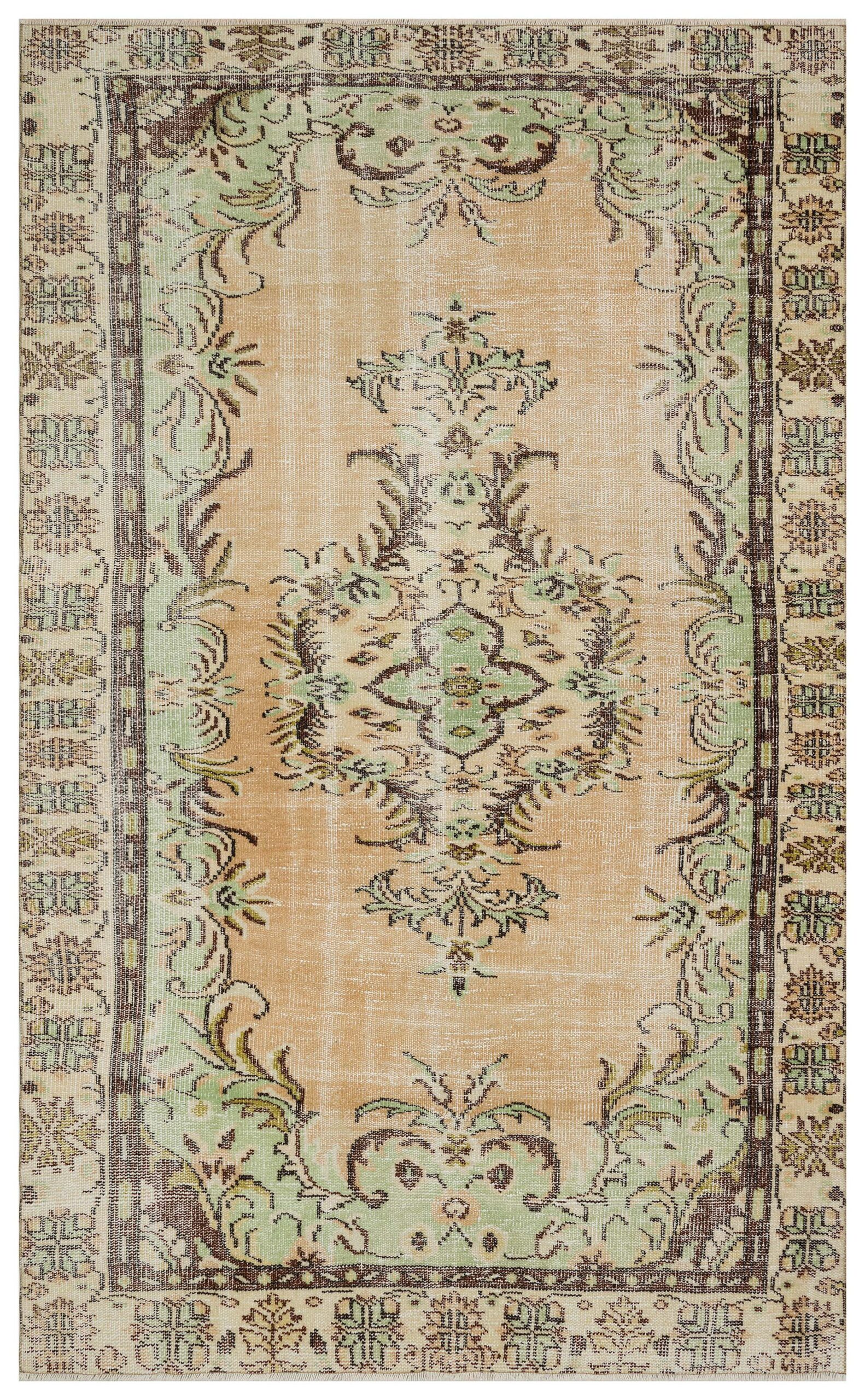 Vintage Rug Made of Natural Wool, detail view 2, handmade rug, SKU 9887