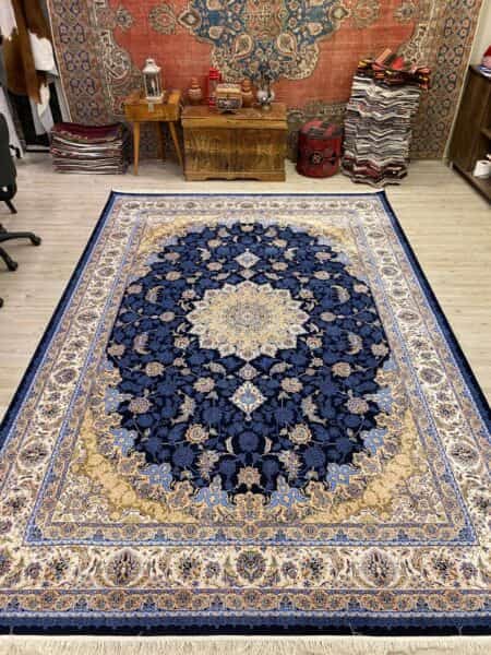 Vintage Glamour Summer Rug, Machine rug, cotton wool/weave, size 240 × 340 cm, from Gördes, SKU SM06
