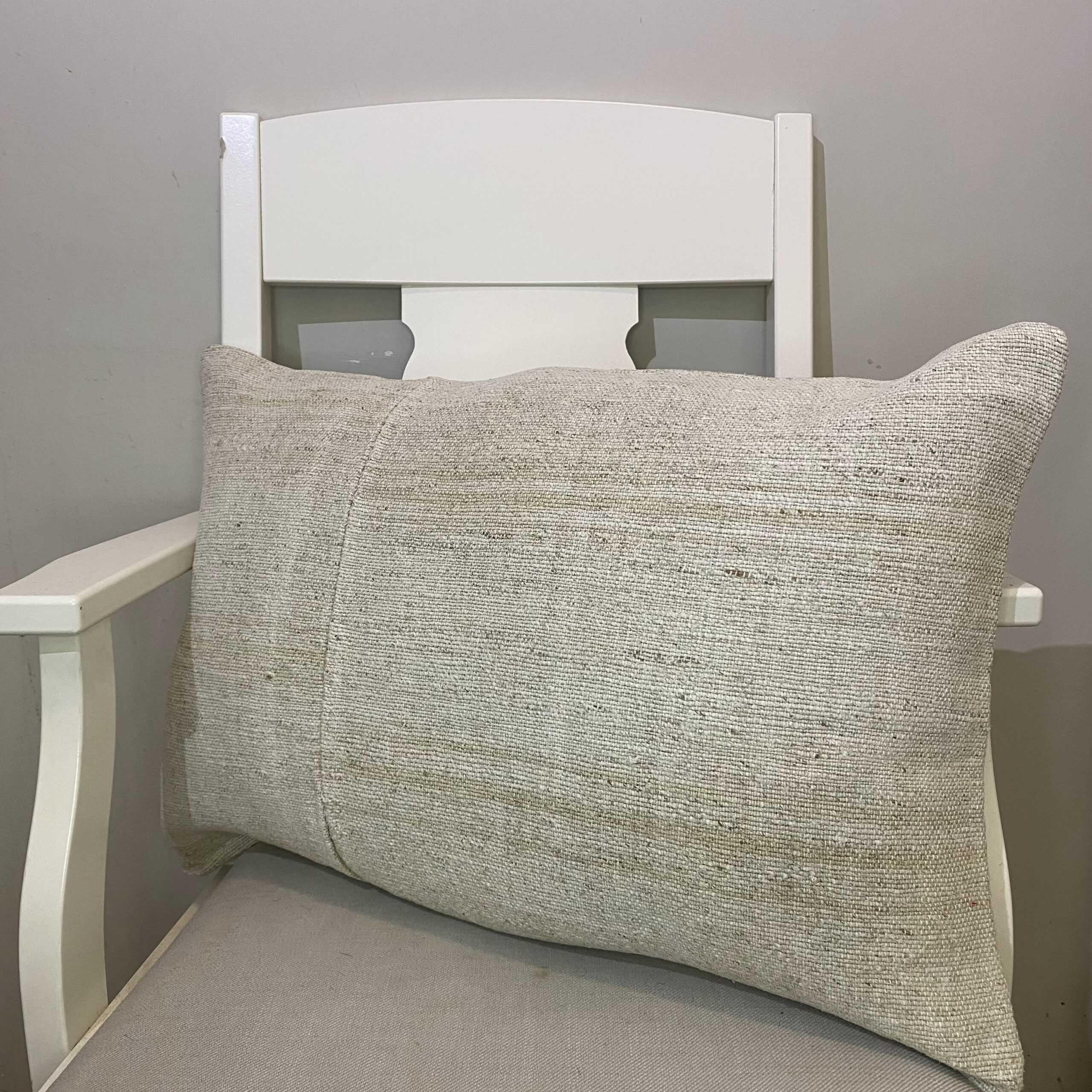 Hand-Woven Pillowcase, Kilim rug, wool wool/weave, size 40 × 60 cm, from Isparta, SKU 387