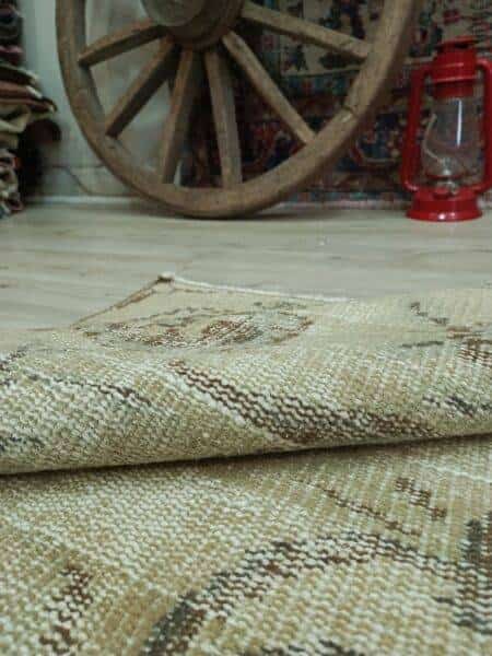 Vintage Wool Rug, detail view 2, vintage rug, SKU 10838