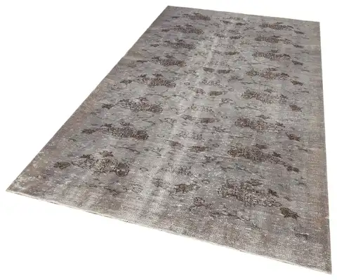Distressed Vintage Rug, Handmade rug, wool wool/weave, size 160 × 276 cm, from Manisa, SKU F1400