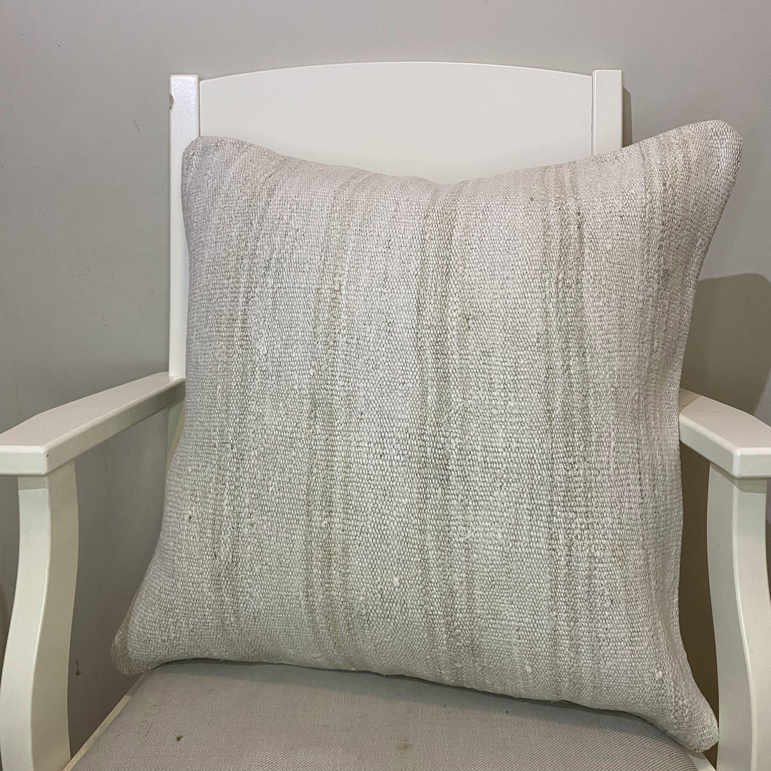 Hand-Woven Pillowcase, Kilim rug, wool wool/weave, size 50 × 50 cm, from Bursa, SKU 343