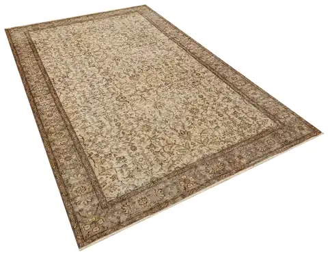 Handmade Anatolian Rug, Handmade rug, wool, cotton & silk wool/weave, size 175 × 280 cm, from Isparta, SKU 9966