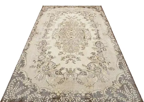 Turkish Handwoven Rug in the Demirci Style, Handmade rug, wool & cotton wool/weave, size 165 × 261 cm, from Yahyalı, SKU F1076