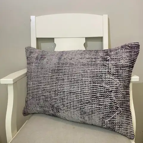 Handwoven Pillowcase, Kilim rug, wool wool/weave, size 40 × 60 cm, from Demirci, SKU 421