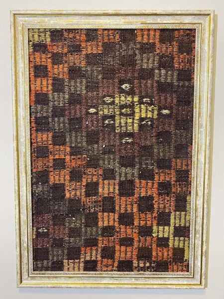 Breezes of Anatolia: Wool Painting, Paintings rug, wool & silk wool/weave, size 50 × 70 cm, from Gördes, SKU T025