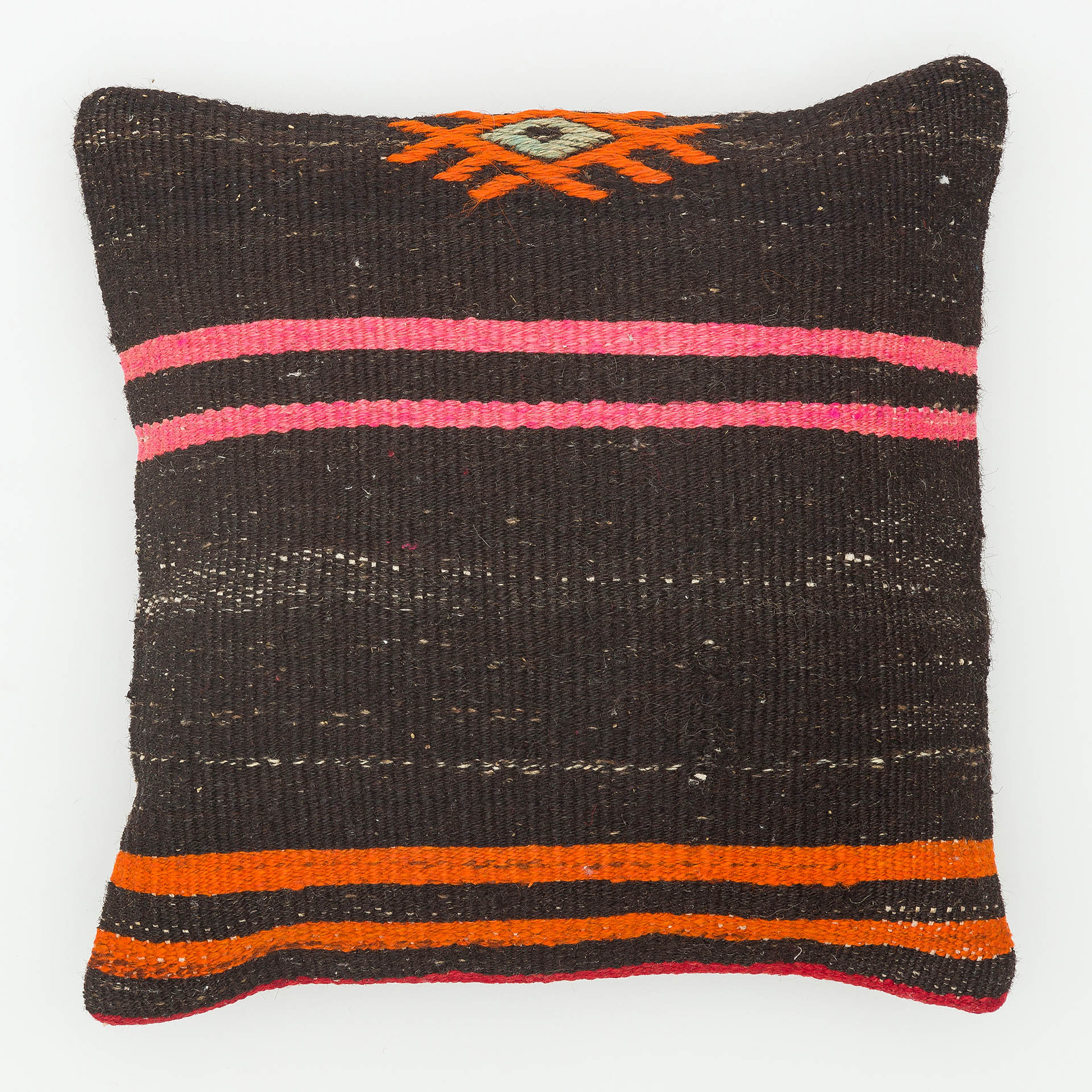 Hand-Woven Pillowcase, Pillowcases rug, silk wool/weave, size 40 × 40 cm, from Anatolia, SKU 13708