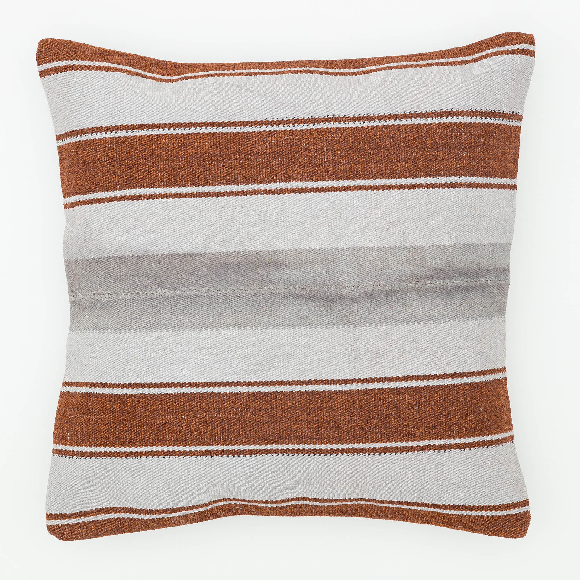 Hand-Woven Pillowcase, Pillowcases rug, wool & silk wool/weave, size 50 × 50 cm, from Kars, SKU 13924