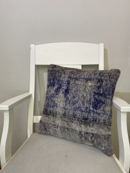 Hand-Woven Pillowcase, Pillowcases rug, wool, cotton & silk wool/weave, size 45 × 45 cm, from Gördes, SKU 156